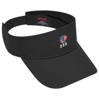 Wheelchair Basketball,disability Sports Handicap Usa Flag T Shirt Visor Hat | Artistshot