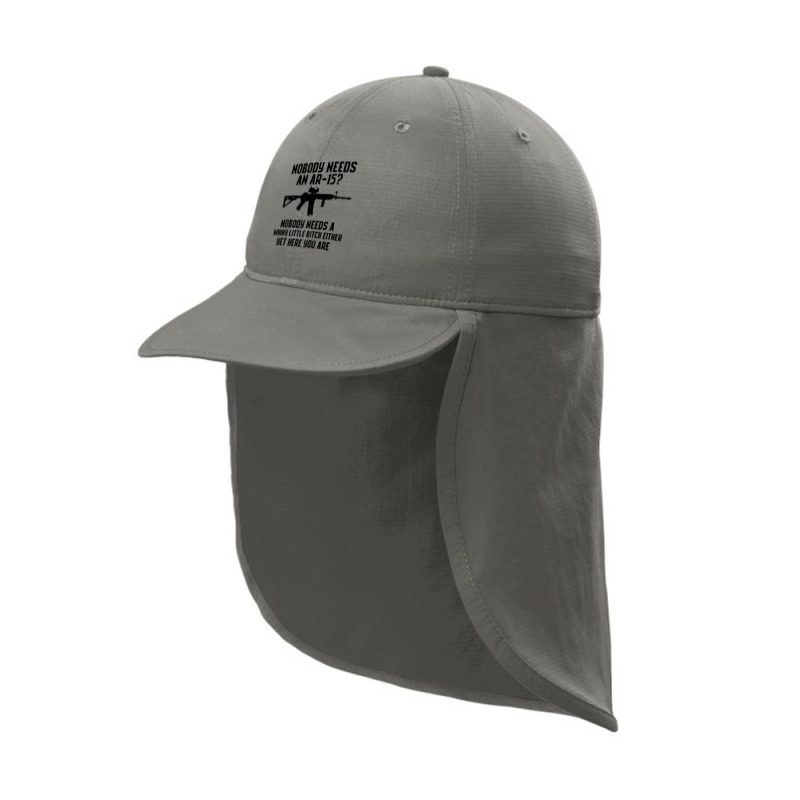 Nobody Needs An Ar 15 Sun Shade Cap by GassPoll | Artistshot