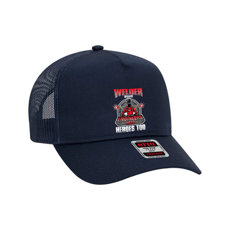 Welder Best Welding Retro Pipeliner Ironworker Welder  712 Mesh Back Trucker Hat | Artistshot