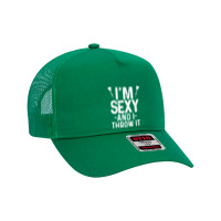 Funny Dart Design For Men Women Dartboard Lovers Dart Player Mesh Back Trucker Hat | Artistshot