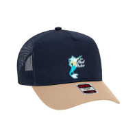 Mermaid King Triton Mesh Back Trucker Hat | Artistshot