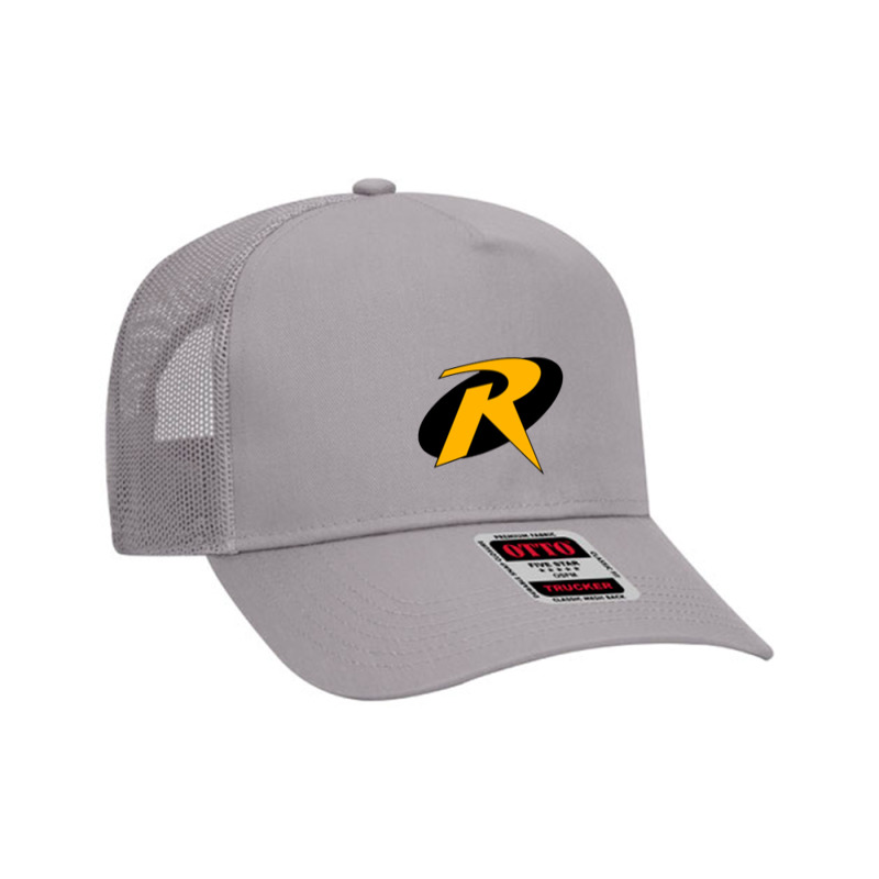 Robin Yellow Mesh Back Trucker Hat by apolitery | Artistshot