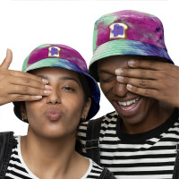 Peanut Butter& Jelly Matching Couple Shirts His Hers Outfits T Shirt Tie Dyed Bucket Hat | Artistshot