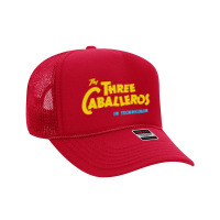 The Three Caballeros Title Card Foam Trucker Hat | Artistshot