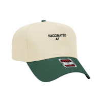 Vaccinated Af Pro Vaccine Funny Vaccination Health Vintage T Shirt Adjustable Baseball Cap | Artistshot