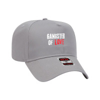 Gangster Of Love Valentines Day Festive Gift Adjustable Baseball Cap | Artistshot