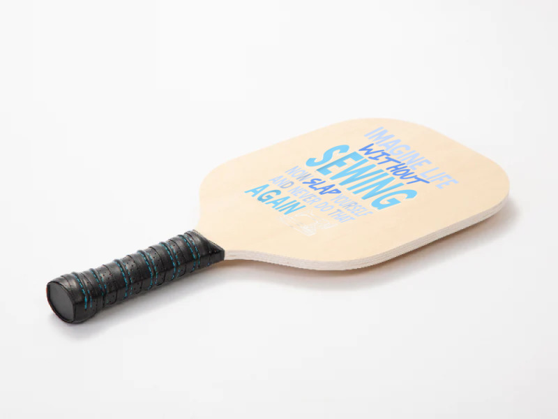 Imagine Life Without Sewing Now Slap Yourself Present Gift Pickleball Paddle | Artistshot