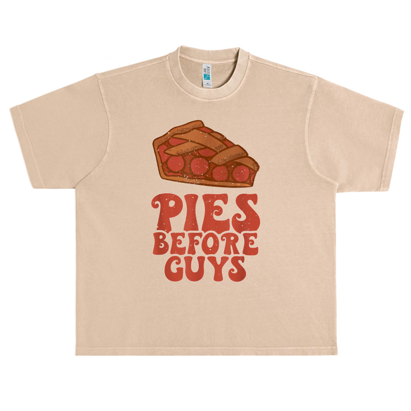 Funny Thanksgiving Pies Before Guys For Women And Girls Urban Heavy T-shirt by URVIBUPADHYAY | Artistshot