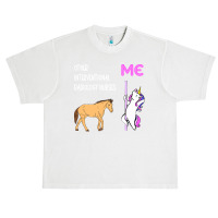 Interventional Radiology Nurse   Unicorn & Horse Design T Shirt Urban Heavy T-shirt | Artistshot