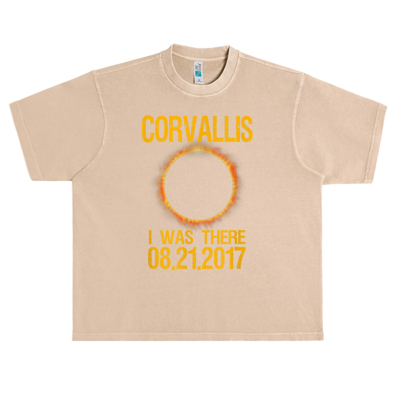 Corvallis Oregon Total Solar Eclipse 2017 T Shirt Urban Heavy T-shirt by cm-arts | Artistshot