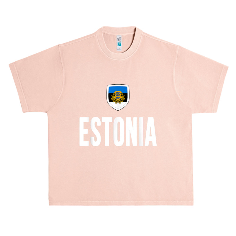 Estonia T Shirt Estonian Flag Eesti Souvenir Love Gift Urban Heavy T-shirt | Artistshot