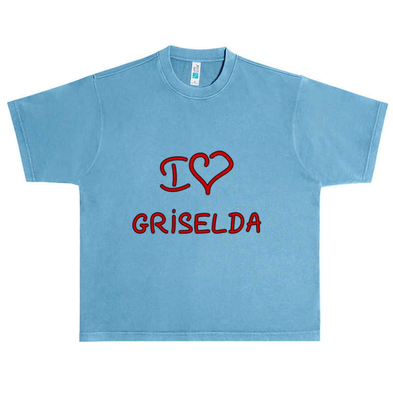 I Love Griselda Urban Heavy T-shirt | Artistshot