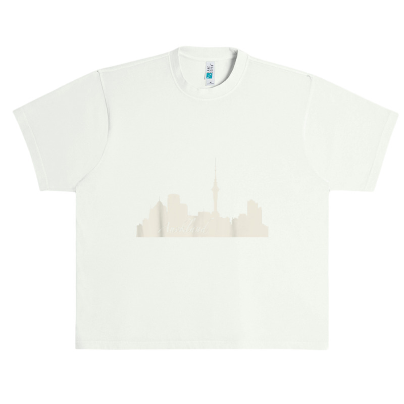 Auckland, New Zealand City Skyline Souvenir Style T Shirt Urban Heavy T-shirt by cm-arts | Artistshot