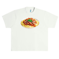 Spaghetti Bolognese Meatball Costume Last Minute Halloween Urban Heavy T-shirt | Artistshot