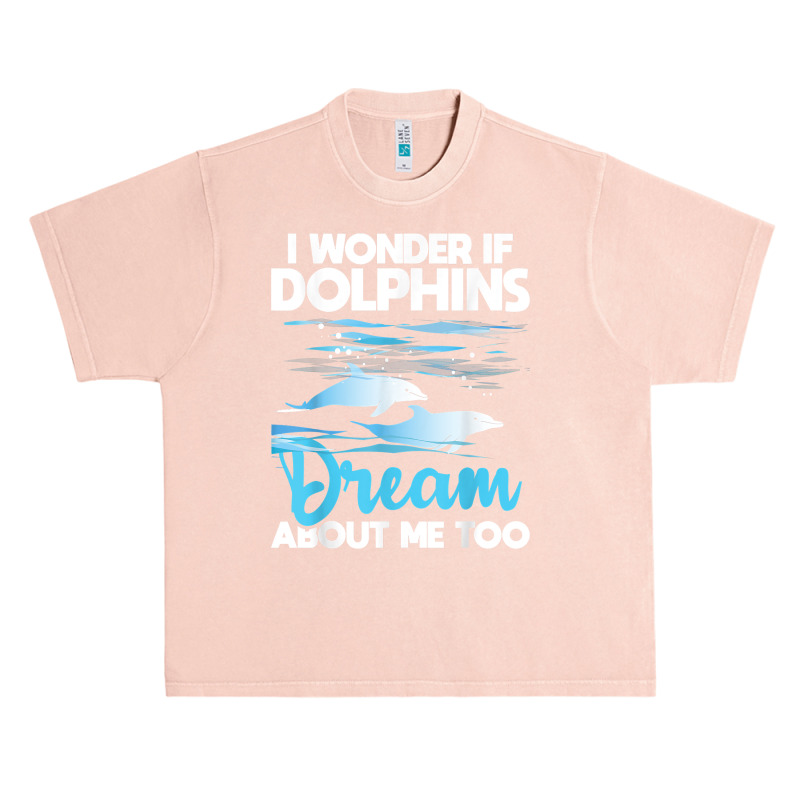 Dolphins Dream   Dolphin Whisperer Marine Biologist Zoology T Shirt Urban Heavy T-shirt by puetzee | Artistshot