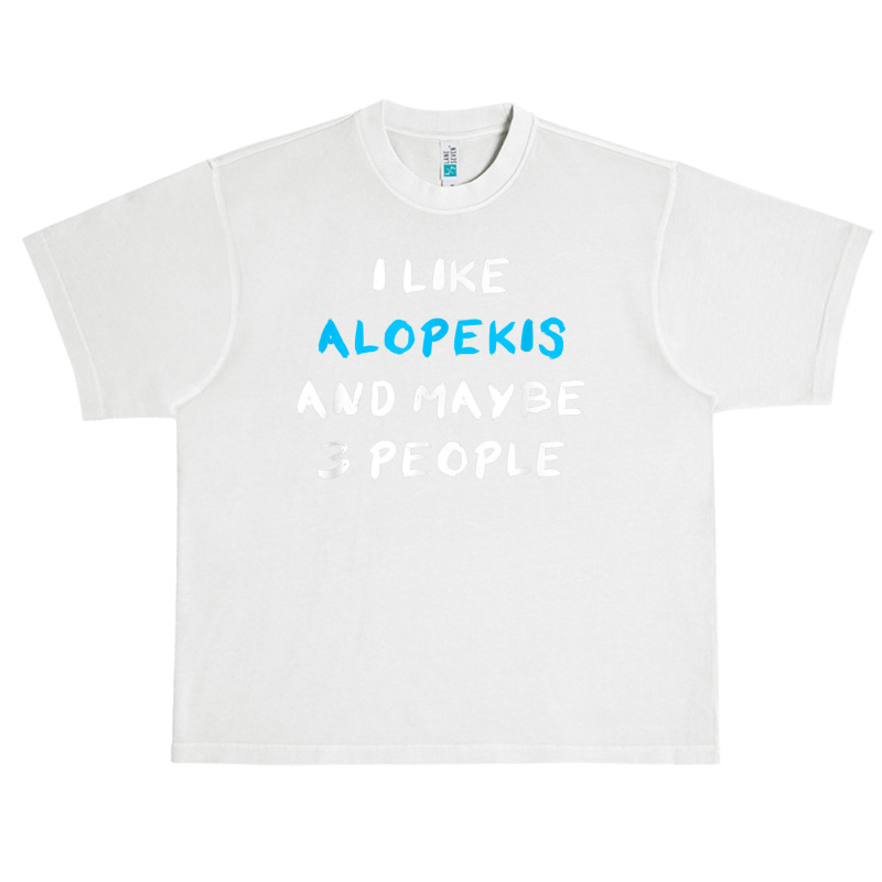 I Like Alopekis And Maybe 3 People Kokoni Melitaio Kynideo Urban Heavy T-shirt by Color | Artistshot