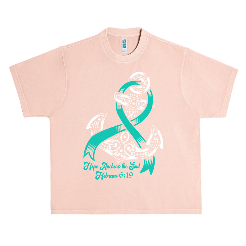 Myasthenia Gravis Awareness  Hope Anchors The Soul Urban Heavy T-shirt | Artistshot