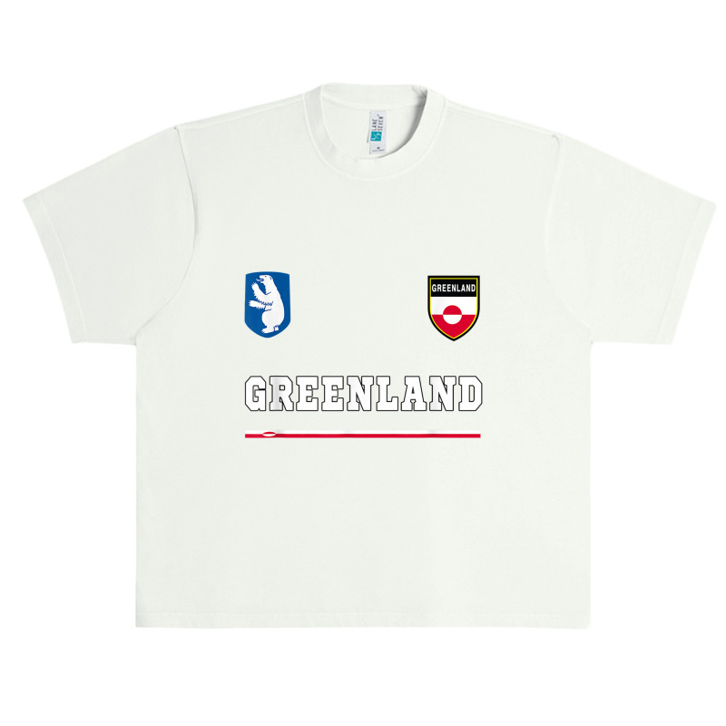 Greenland Sportsoccer Jersey Tee Flag Football Nuuk T Shirt Urban Heavy T-shirt | Artistshot