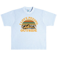 I Love Peeing Outside Funny Camping Hiking Urban Heavy T-shirt | Artistshot