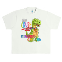 Ready To Crush Kindergarten 2035 Dinosaur Back To School Boy Urban Heavy T-shirt | Artistshot