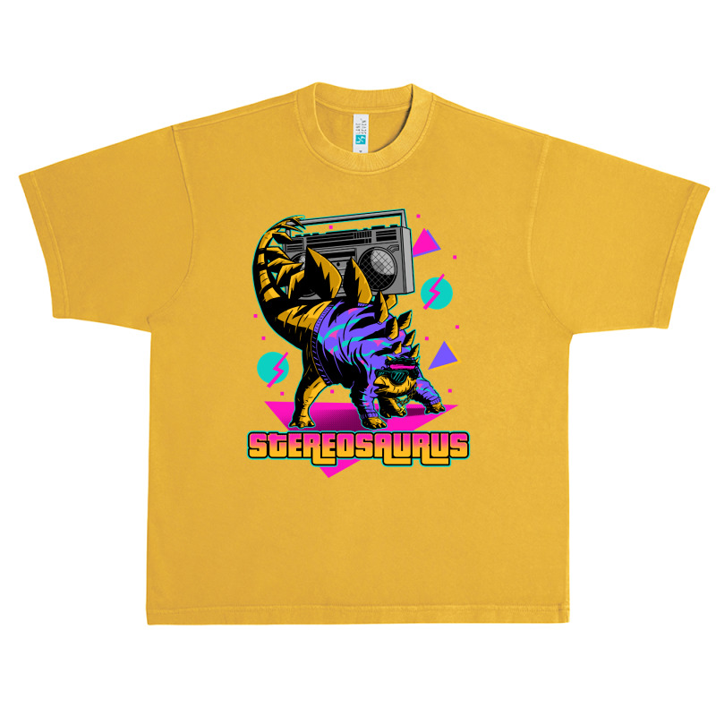 Stereosaurus, A Rad Dinosaur, Stereosaurus, A Rad Dinosaur, Stereosaur Urban Heavy T-shirt | Artistshot