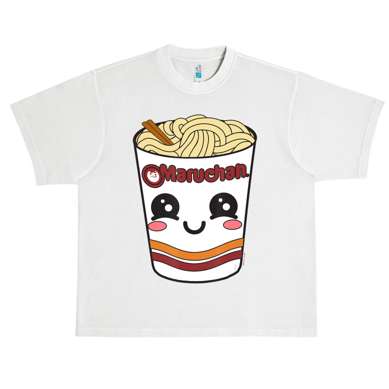 Maruchan Cute Ramen Noodle Cup Face Urban Heavy T-shirt by laughingtuy | Artistshot