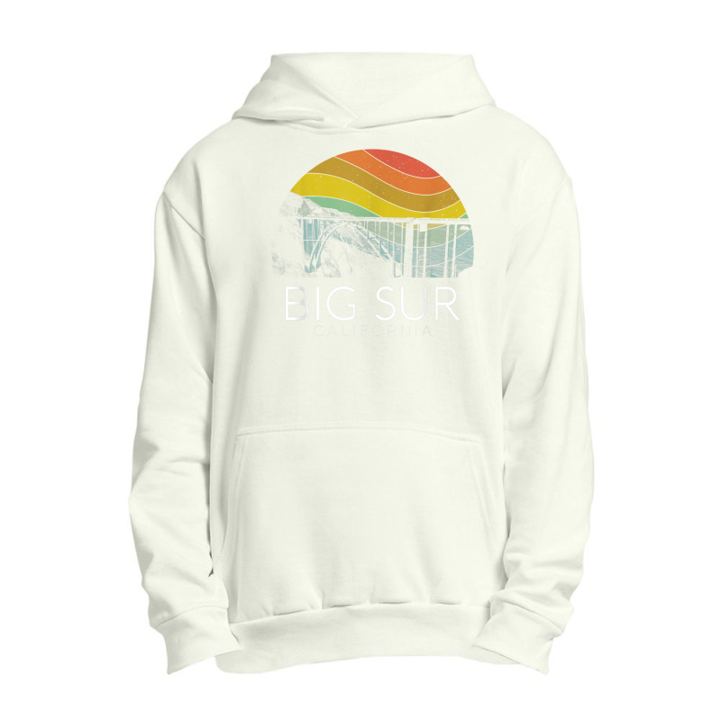 Big Sur California Beach Central Coast Retro Forest Camping T Shirt Urban Pullover Hoodie by genze | Artistshot