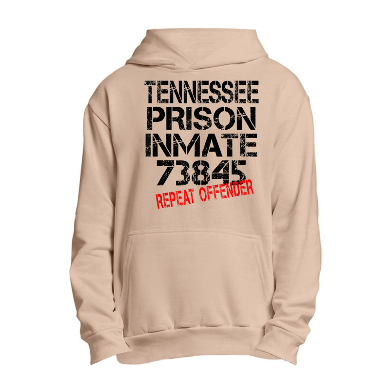 Halloween Tennessee Prisoner Party Costume Tshirt Urban Pullover Hoodie | Artistshot