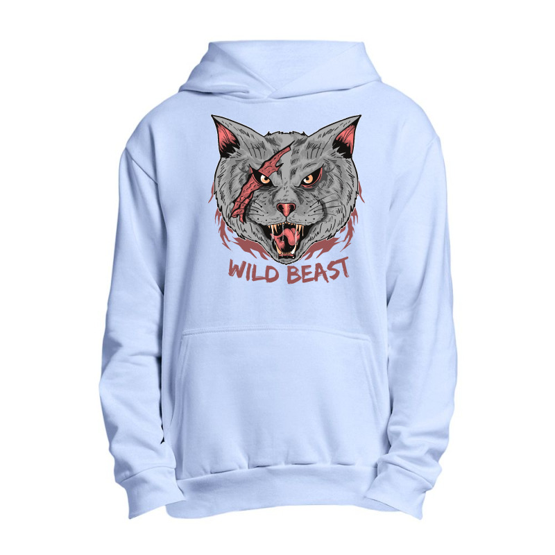 Wild Cat T  Shirt Wild Cat T  Shirt Urban Pullover Hoodie | Artistshot