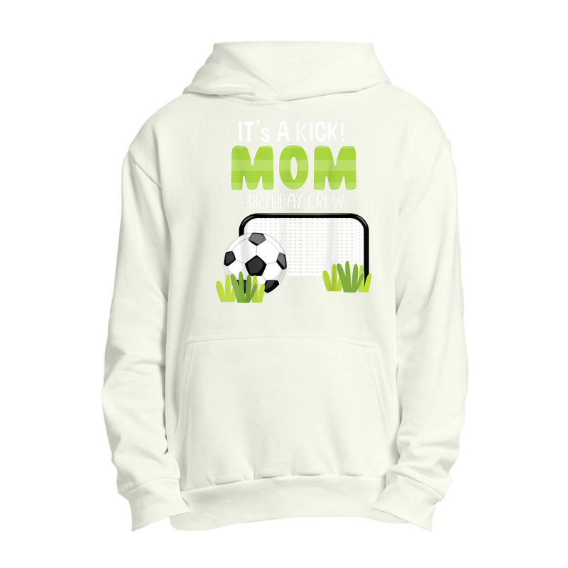 Soccer Mom Birthday Crew Soccer Bday Party Family Matching Urban Pullover Hoodie | Artistshot