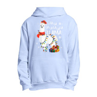 Fa La La Llama Funny Christmas Christmas Lllama Lover Urban Pullover Hoodie | Artistshot