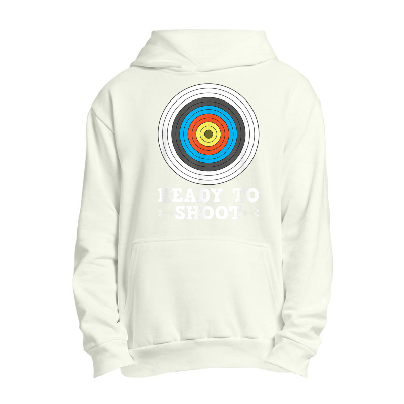 Ready To Shoot Bow And Arrow Archery Target Urban Pullover Hoodie | Artistshot