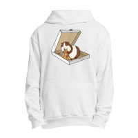 Guinea Pig Eating Pizza Funny Pet Owner Gift Urban Pullover Hoodie | Artistshot