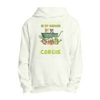 I Just Want To Work In My Garden And Hang Out With Corgis Urban Pullover Hoodie | Artistshot