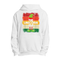 The Unicorn Elf Matching Group Christmas Party Pajama Urban Pullover Hoodie | Artistshot