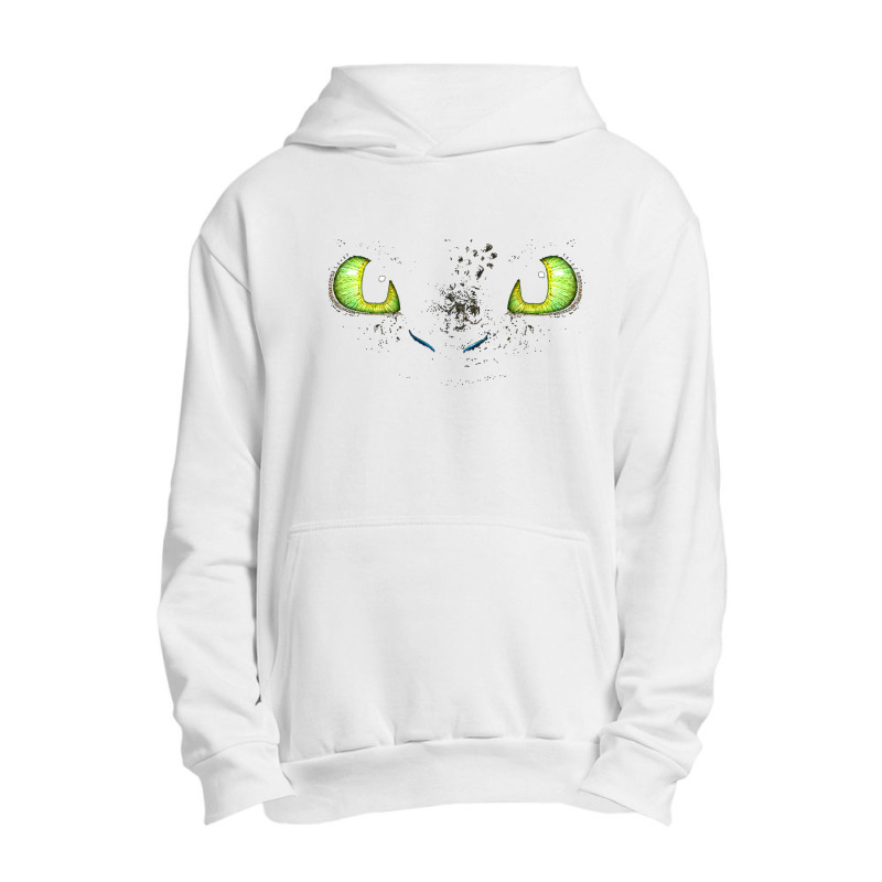 Toothless Fiery Eyes Urban Pullover Hoodie | Artistshot