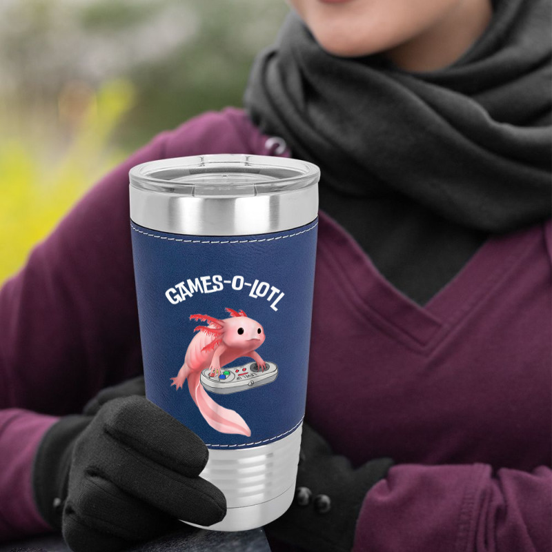 Save The Axolotls  For Animals Lovers Leatherette Tumbler | Artistshot