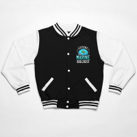 Future Marine Biologist Gift Biology Ocean Life T Shirt Bomber Jacket | Artistshot