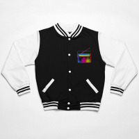 Womens Cassette Stereo Retro Vintage 80's 90's Music Costume Party Ani Bomber Jacket | Artistshot