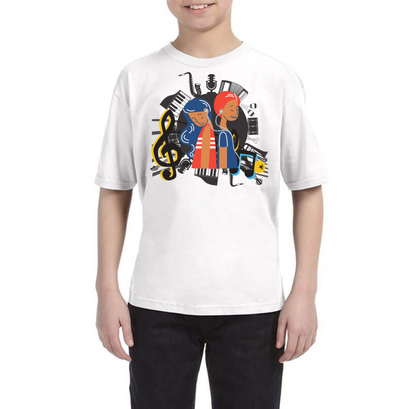 Love Music Youth Tee | Artistshot