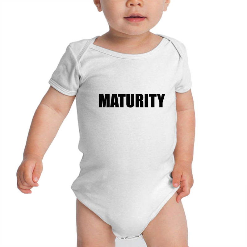 Maturity Premium T Shirt Baby Bodysuit by ARTWOMAN | Artistshot