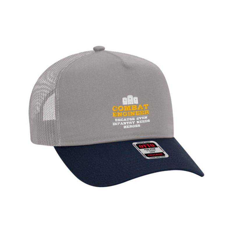 Combat Engineer   Engineer Gifts   Army Engineering Mesh Back Trucker Hat by daniellepaine | Artistshot