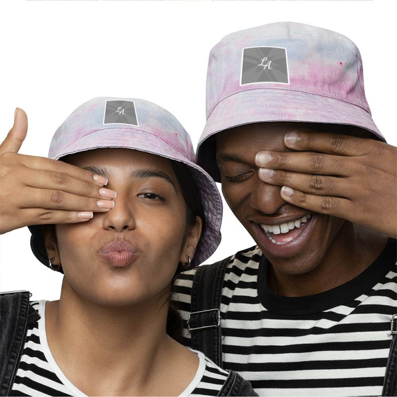 Modern Black And White Tropical Banana Leaves 25624811 Tie Dyed Bucket Hat by Sri66 | Artistshot