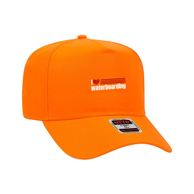 Ich Liebe Waterboarding Adjustable Baseball Cap | Artistshot