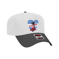 Kuba Eine Liebe Beunruhigte Kubanische Flagge Kubastolz Ich Liebe Kuba Adjustable Baseball Cap | Artistshot