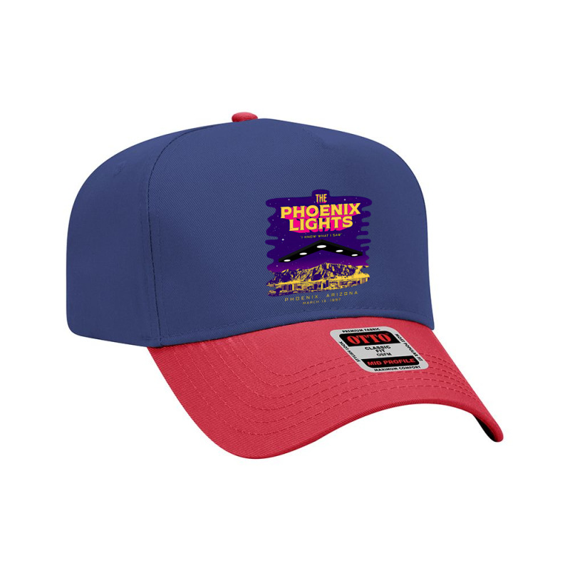 The Phoenix Lights, The Phoenix Lights Vintage, The Phoenix Lights Art Adjustable Baseball Cap | Artistshot