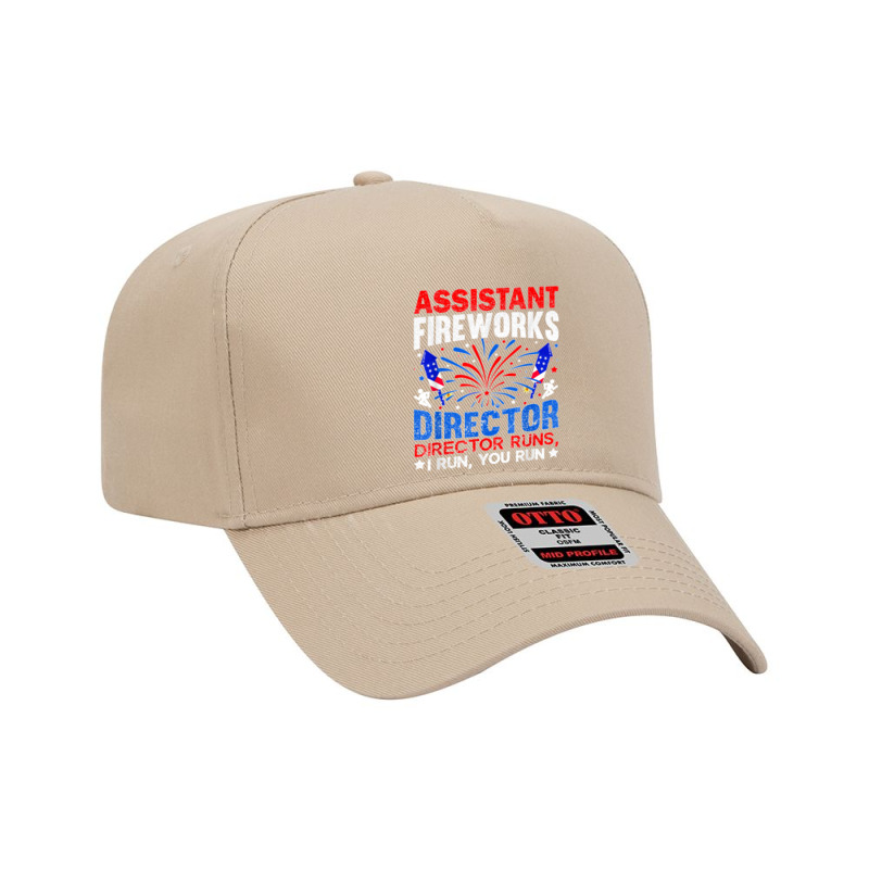 Assistant Fireworks Director Usa Independence Day July 4th Adjustable Baseball Cap by MICHAELFRANCISSMITH | Artistshot