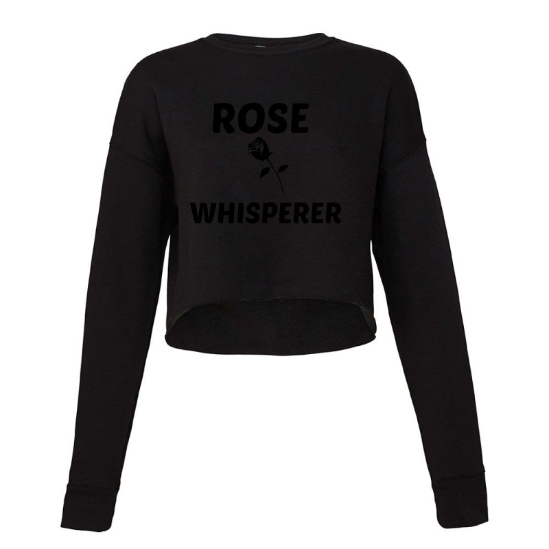 Rose Whisperer Cropped Sweater by Perfect Designers | Artistshot