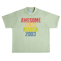 Awesome Since March 2003 Year Old Birthday Retro Urban Heavy T-shirt | Artistshot