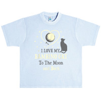 I Love My Bambino Cat To Moon Cat Lover Funny Kitten Urban Heavy T-shirt | Artistshot